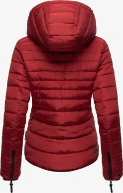 Marikoo Winterjassen Winterjas Amber Dames Rood -Marikoo Verkoopwinkel 3e351f3f3688b20903f521c0978c46f9