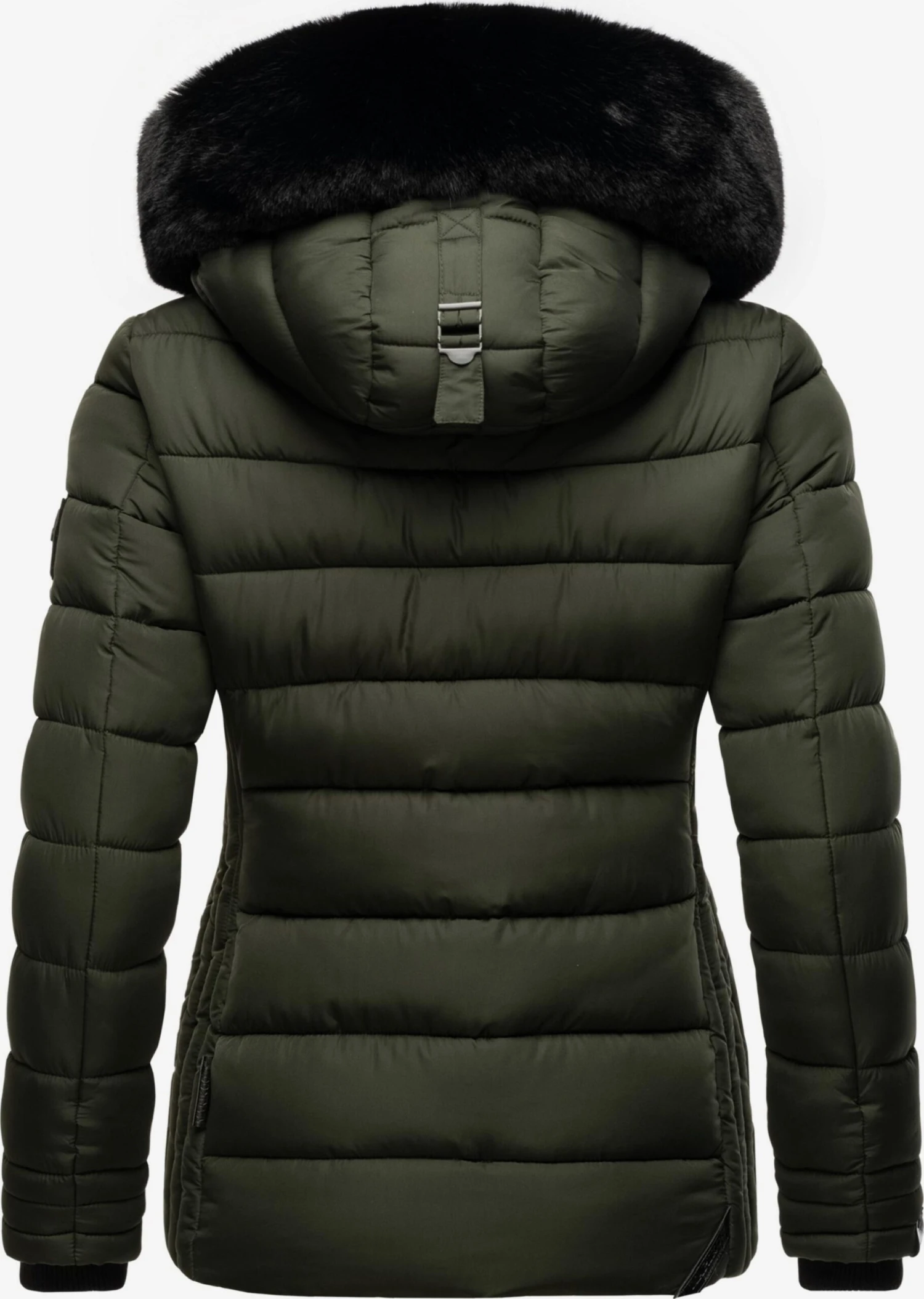 Marikoo Winterjassen Winterjas Qesraa Dames Kaki 3 Marikoo Winterjassen Winterjas Qesraa Dames Kaki - Afbeelding 3