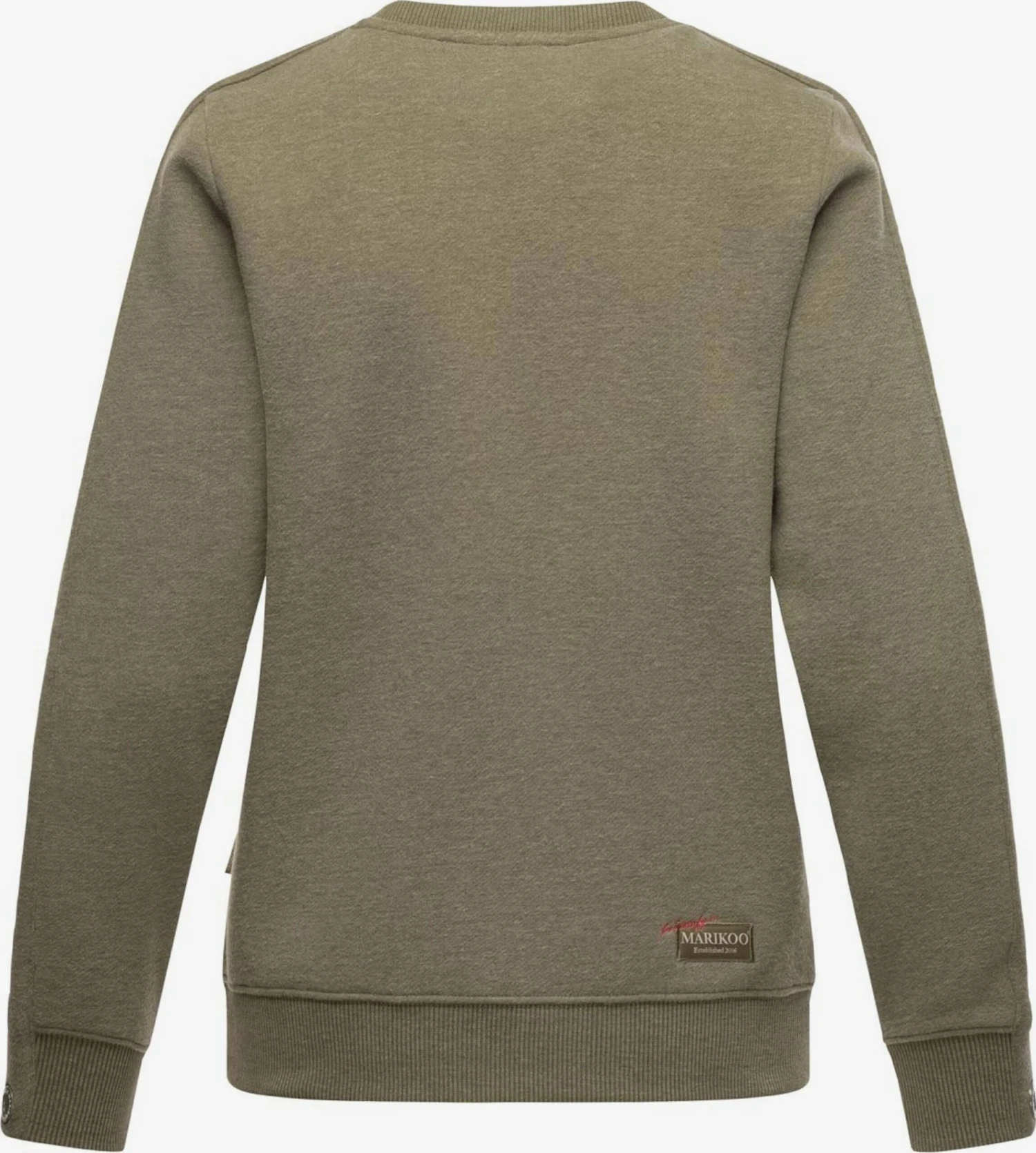 Marikoo Sweatshirts Sweatshirt Umikoo Dames Olijfgroen 3 Marikoo Sweatshirts Sweatshirt Umikoo Dames Olijfgroen - Afbeelding 3