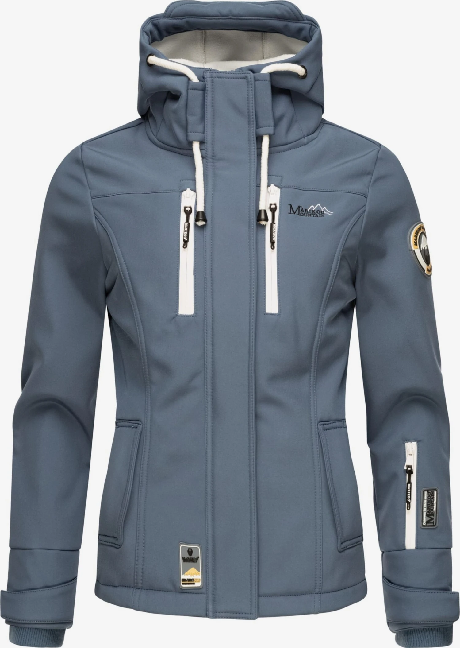 Marikoo Tussenjassen Tussenjas Kleinezicke Dames Duifblauw 1 Marikoo Tussenjassen Tussenjas Kleinezicke Dames Duifblauw