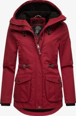 Marikoo Parkas Tussenparka Babetaa Dames Bloedrood -Marikoo Verkoopwinkel 413cc121425ddd8b28e8074137238bd9
