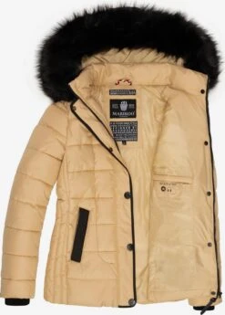 Marikoo Winterjassen Winterjas Unique Dames Beige 7 Marikoo Winterjassen Winterjas Unique Dames Beige -Marikoo Verkoopwinkel 4345a11490dd59d92dd88f398998a31a