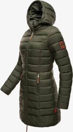 Marikoo Wintermantels Wintermantel Rose Dames Donkergroen -Marikoo Verkoopwinkel 435b4ccf3d94e701632ff43f3b0d878a