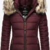 Marikoo Winterjassen Winterjas Lerikaa Dames Bordeaux