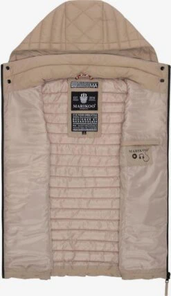 Marikoo Bodywarmers Bodywarmer Hasenpfote Dames Lichtbruin -Marikoo Verkoopwinkel 474575d4fca3a274e410bf1a1a0f1f78