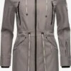 Marikoo Parkas Tussenparka Dames Stone Grey