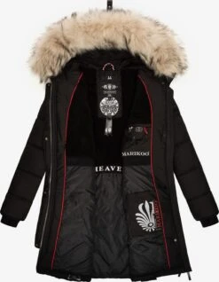 Marikoo Wintermantels Wintermantel Chaskaa Dames Zwart -Marikoo Verkoopwinkel 48268750ef82e3e885b2e2294e9d31c1