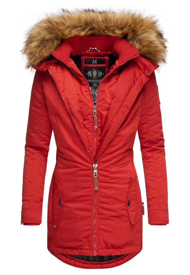 Marikoo Sanakoo - Winterjas - Red 1 Marikoo Sanakoo - Winterjas - Red