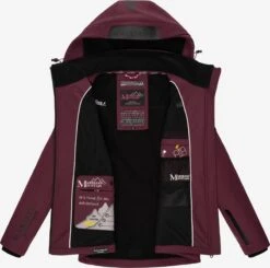 Marikoo Winterjassen Winterjas Dames Bordeaux -Marikoo Verkoopwinkel 48fdf9b3a4173617a5862f2062e96794