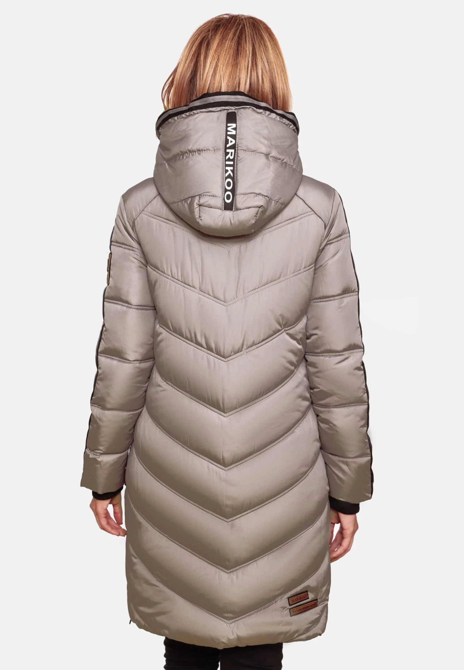 Marikoo Wintermantels Wintermantel Armasa Dames Grijs 7 Marikoo Wintermantels Wintermantel Armasa Dames Grijs - Afbeelding 7