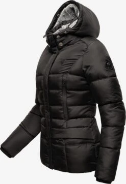 Marikoo Winterjassen Winterjas Loveleen Dames Zwart -Marikoo Verkoopwinkel 4aa510404925ababed05b0b9fb7668d5