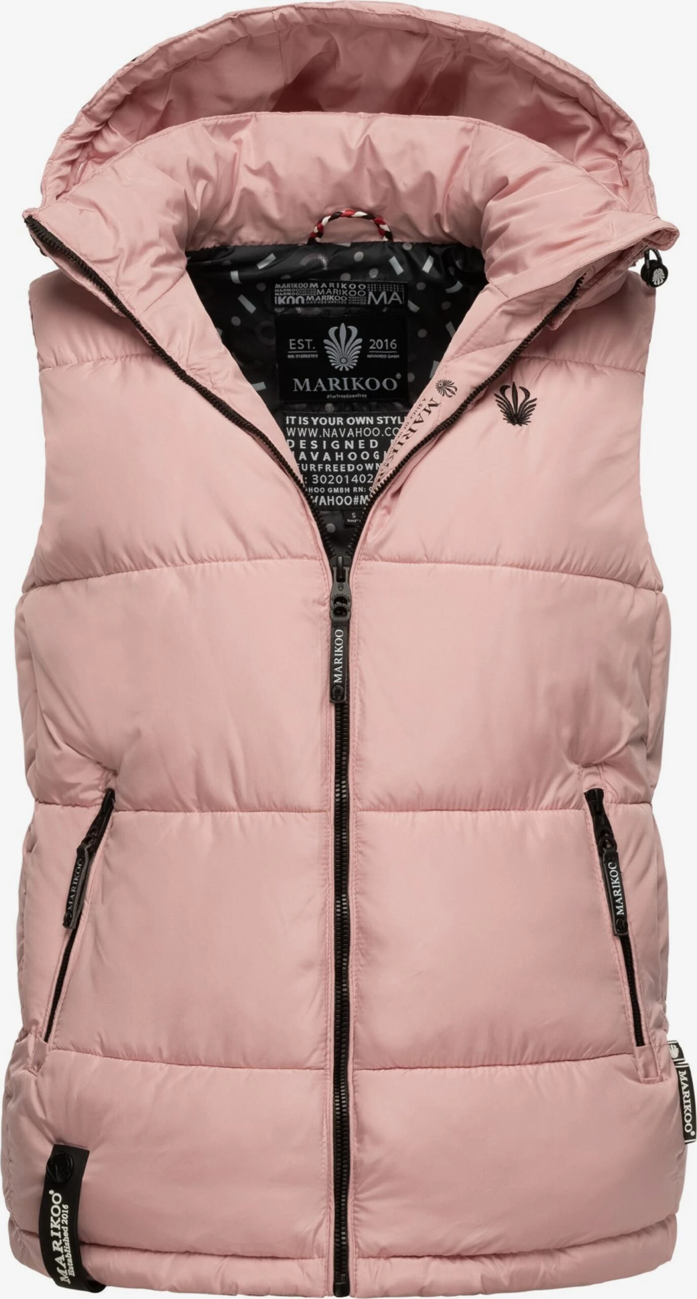 Marikoo Bodywarmers Bodywarmer Eisflöckchen Dames Rosa 3 Marikoo Bodywarmers Bodywarmer Eisflöckchen Dames Rosa - Afbeelding 3