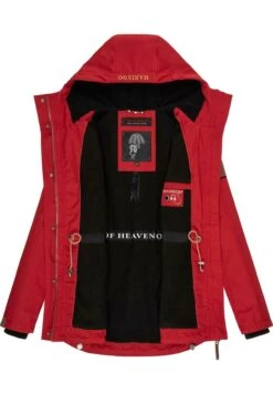 Marikoo Babetaa - Parka - Cherry Red -Marikoo Verkoopwinkel 4d92bc4b58c54485833aea500b5efc12