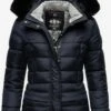 Marikoo Winterjassen Winterjas Loveleen Dames Navy