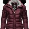 Marikoo Winterjassen Winterjas Loveleen Dames Bordeaux