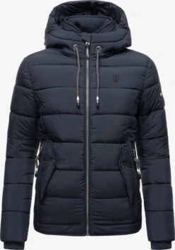 Marikoo Winterjassen Winterjas Taisaa Dames Navy -Marikoo Verkoopwinkel 51737be2f7fe4401734c3d7c95ec168e