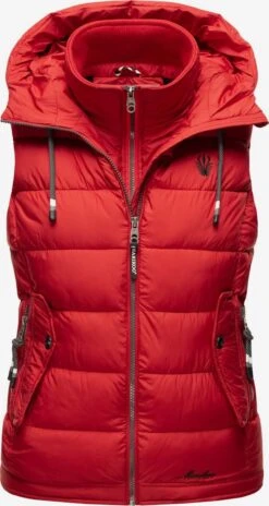 Marikoo Bodywarmers Bodywarmer Taisaa Dames Rood