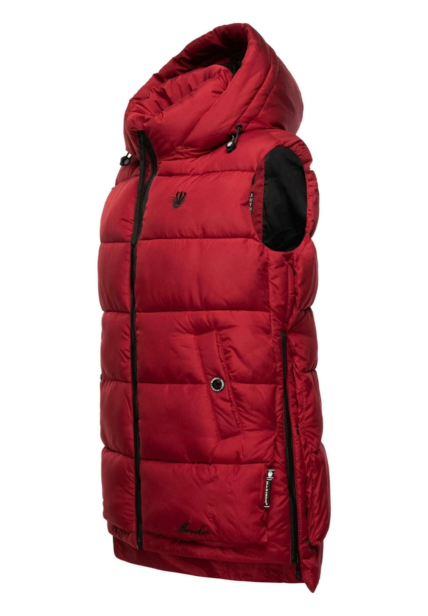 Marikoo Zarinaa - Bodywarmer - Blood Red 4 Marikoo Zarinaa - Bodywarmer - Blood Red - Afbeelding 4