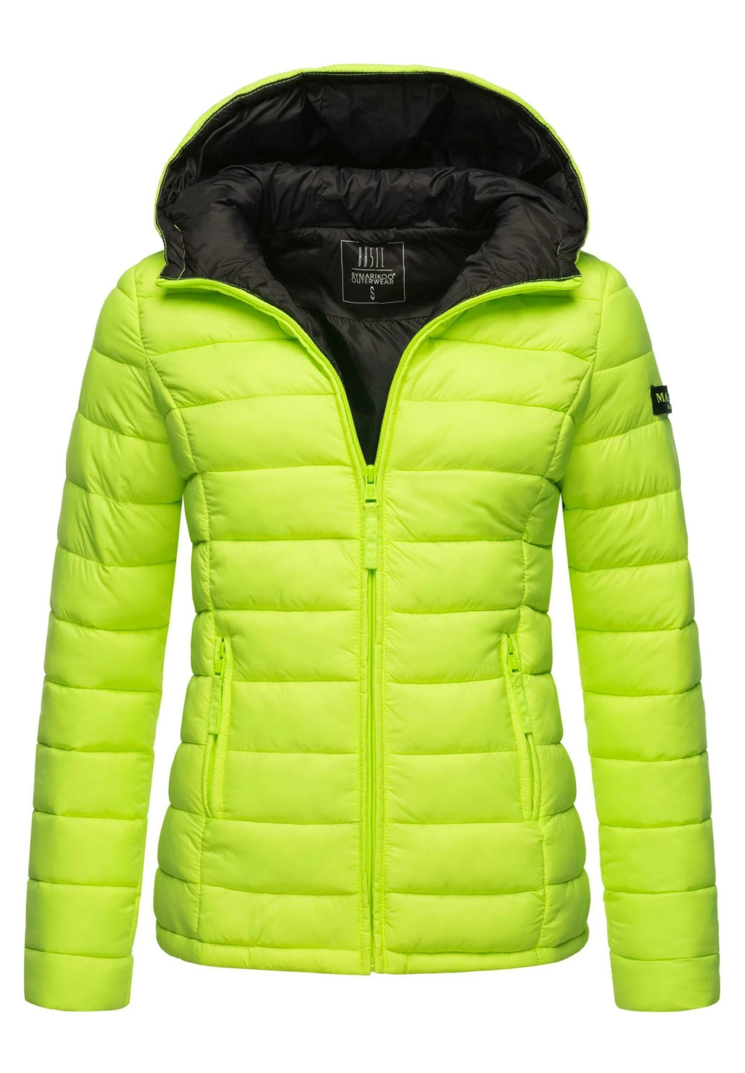 Marikoo Lucy - Winterjas - Neon Green 5 Marikoo Lucy - Winterjas - Neon Green - Afbeelding 5