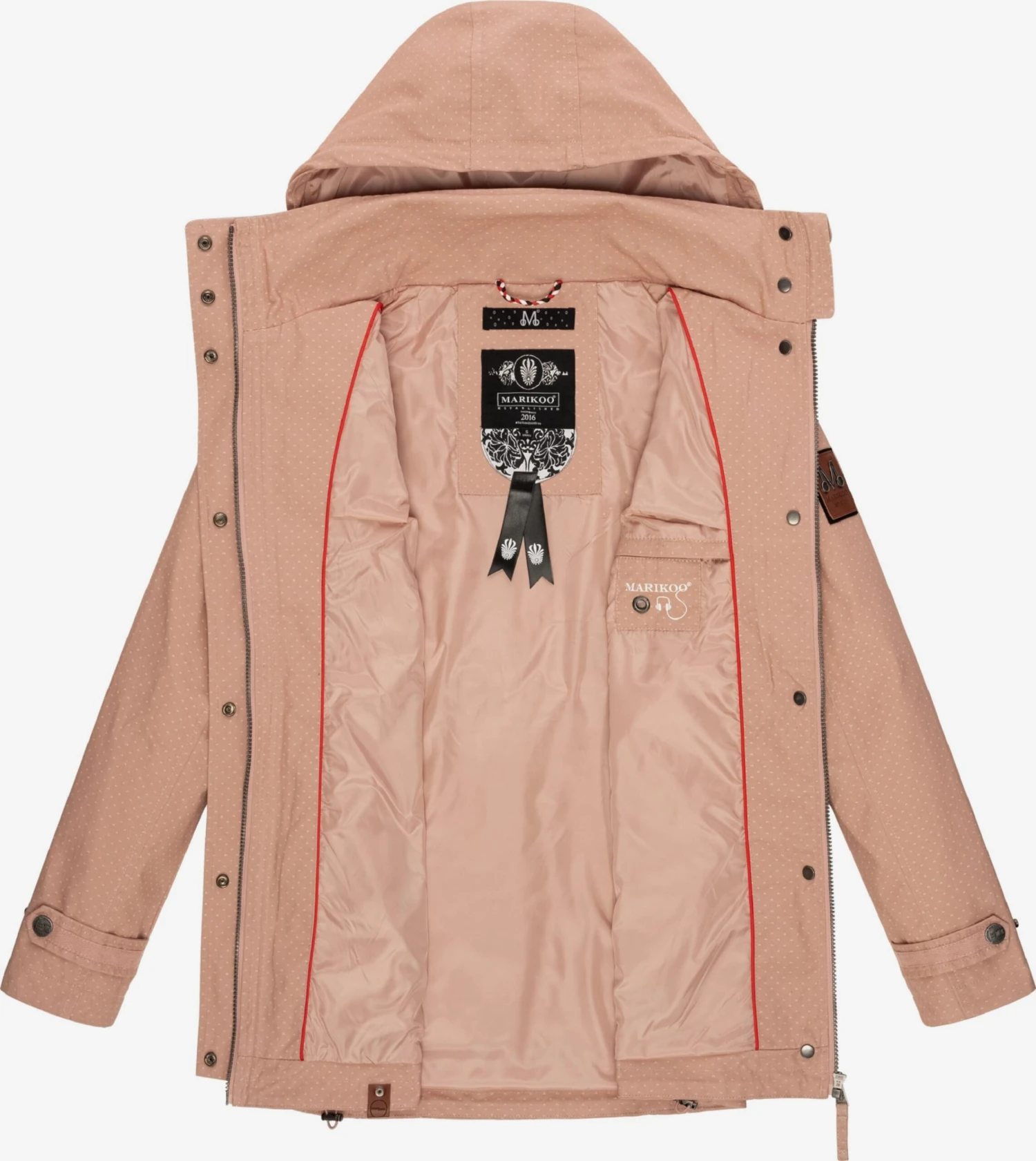 Marikoo Parkas Tussenparka Nyokoo Dames Rosa 5 Marikoo Parkas Tussenparka Nyokoo Dames Rosa - Afbeelding 5