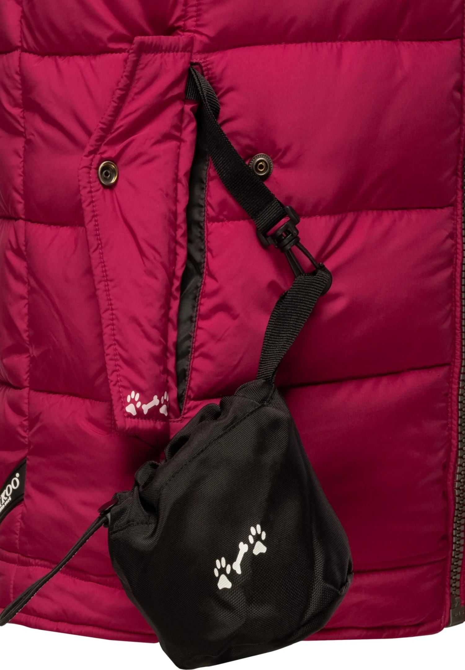 Marikoo Taisaa - Bodywarmer - Fuchsia 4 Marikoo Taisaa - Bodywarmer - Fuchsia - Afbeelding 4