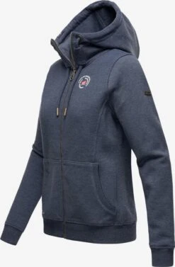 Marikoo Sweatvesten Sweatvest Setsunaa Dames Duifblauw -Marikoo Verkoopwinkel 5908f3b6a7e7db0e9dd5643e9ab36a72