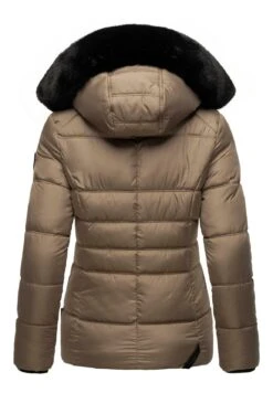 Marikoo Loveleen - Winterjas - Taupe -Marikoo Verkoopwinkel 5dfa673095fb442e8d020b72bd36a6ce