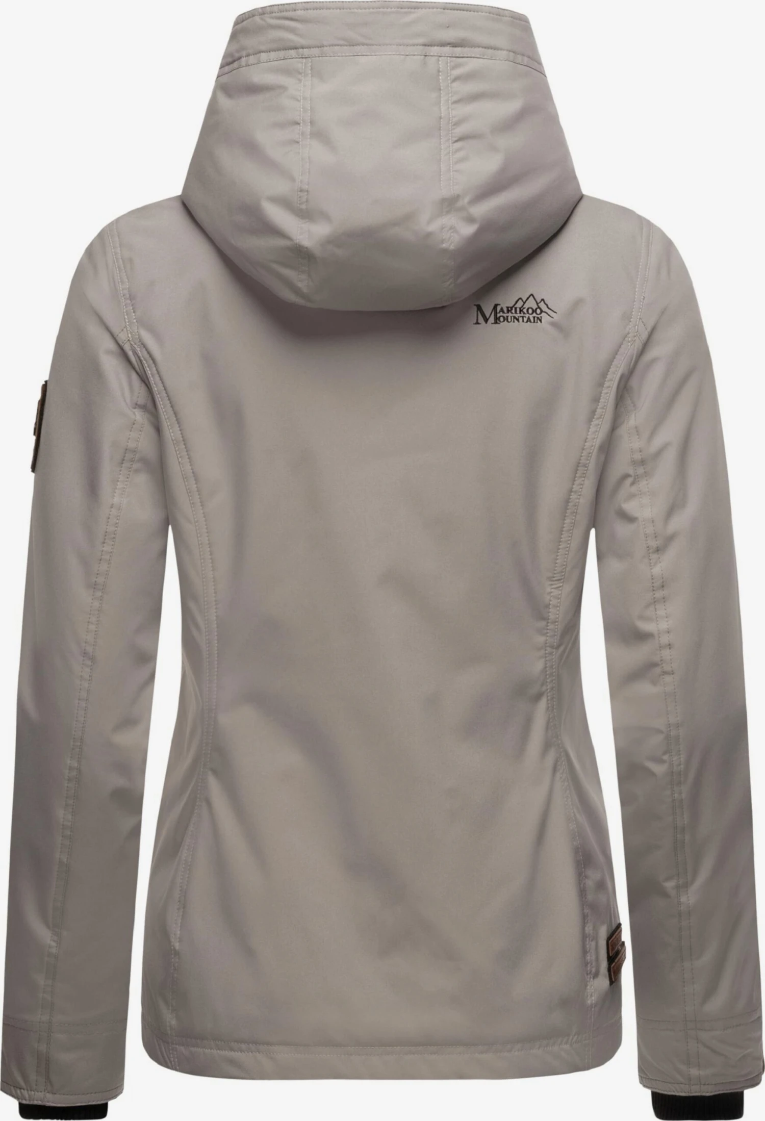 Marikoo Tussenjassen Tussenjas Brombeere Dames Taupe 3 Marikoo Tussenjassen Tussenjas Brombeere Dames Taupe - Afbeelding 3