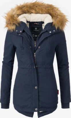 Marikoo Parkas Winterparka Akira Dames Nachtblauw