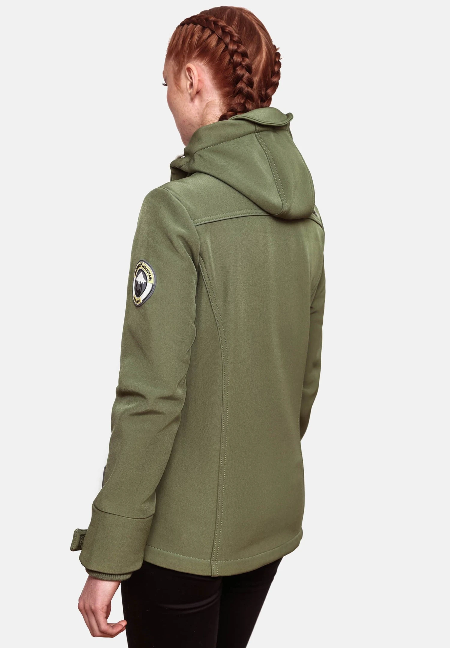 Marikoo Funktions - Outdoorjas - Green Melange 2 Marikoo Funktions - Outdoorjas - Green Melange - Afbeelding 2