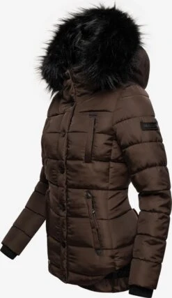 Marikoo Winterjassen Winterjas Lotusblüte Dames Bruin -Marikoo Verkoopwinkel 6a52451536151a13a5b9fb2de6053816