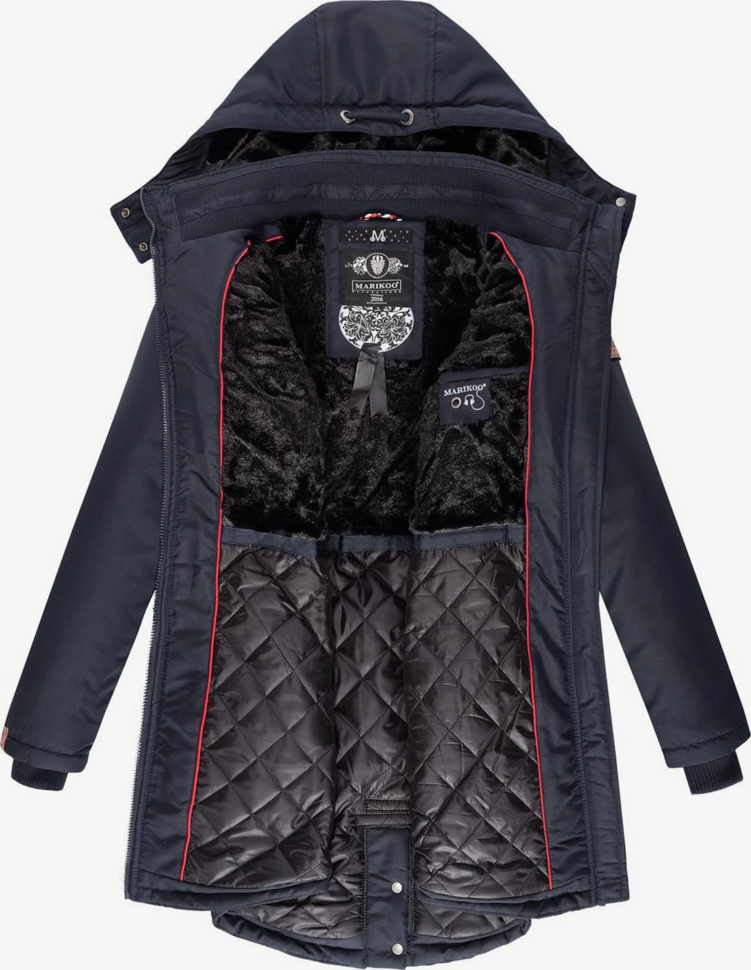 Marikoo Parkas Winterparka Kamii Dames Donkerblauw 5 Marikoo Parkas Winterparka Kamii Dames Donkerblauw - Afbeelding 5