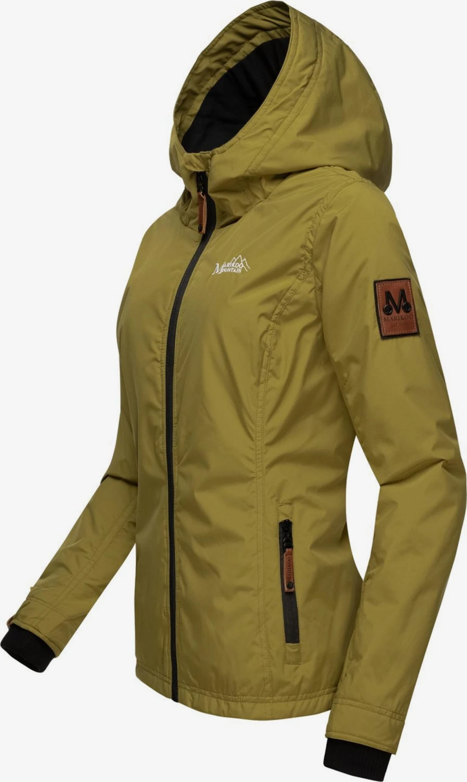 Marikoo Tussenjassen Tussenjas Brombeere Dames Olijfgroen 2 Marikoo Tussenjassen Tussenjas Brombeere Dames Olijfgroen - Afbeelding 2