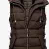Marikoo Bodywarmers Bodywarmer Taisaa Dames Donkerbruin
