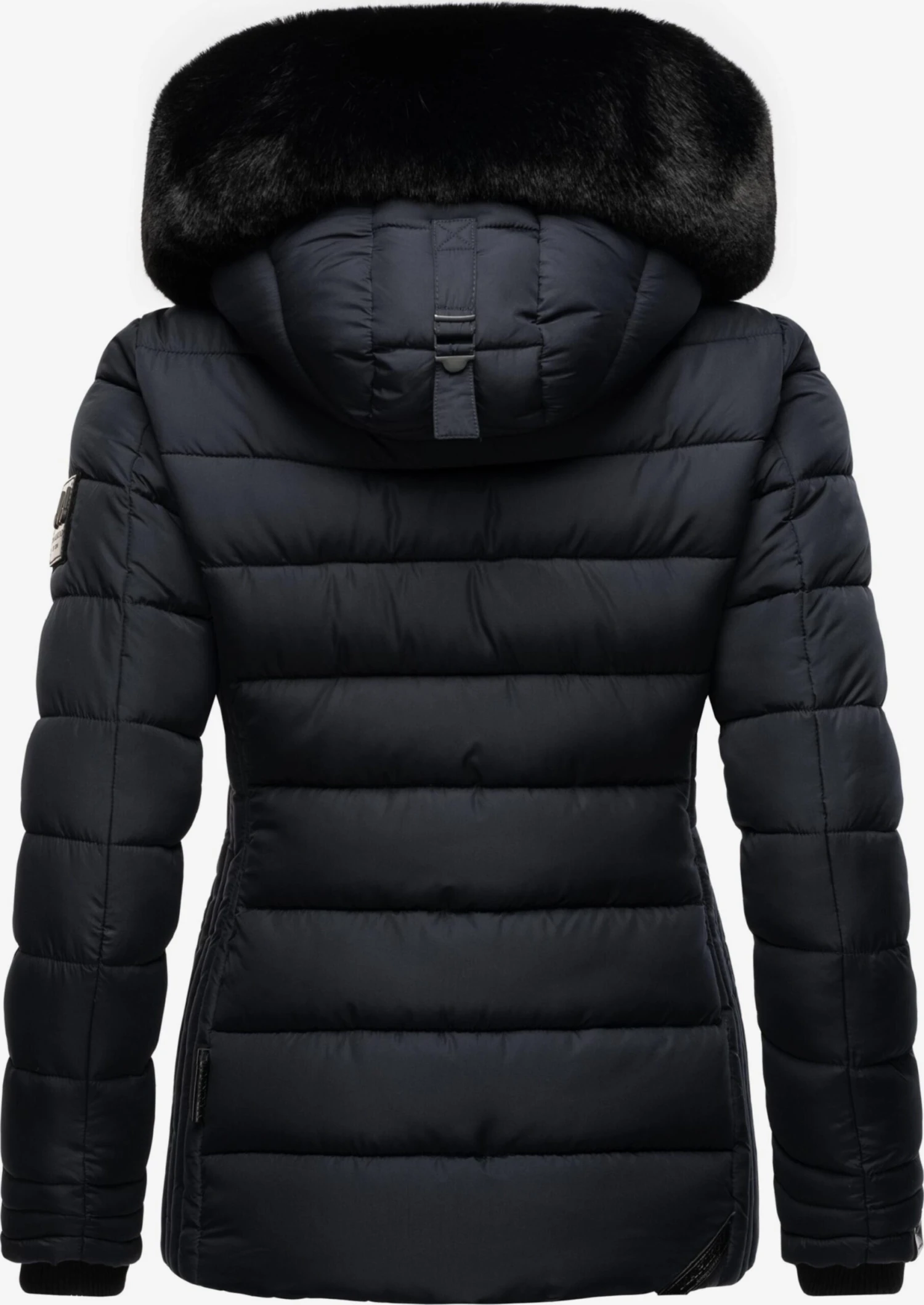 Marikoo Winterjassen Winterjas Qesra Dames Nachtblauw 3 Marikoo Winterjassen Winterjas Qesra Dames Nachtblauw - Afbeelding 3