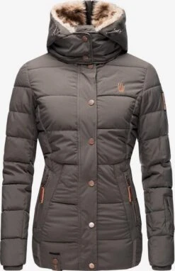 Marikoo Gewatteerde Jassen Winterjas Nekoo Dames Aardetinten 9 Marikoo Gewatteerde Jassen Winterjas Nekoo Dames Aardetinten -Marikoo Verkoopwinkel 74984f35fcc0f260411f23c8d2b0412c