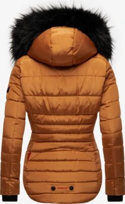 Marikoo Winterjassen Winterjas Lotusblüte Dames Cognac -Marikoo Verkoopwinkel 77cec11a51b13225857b9c0c19f04e6b
