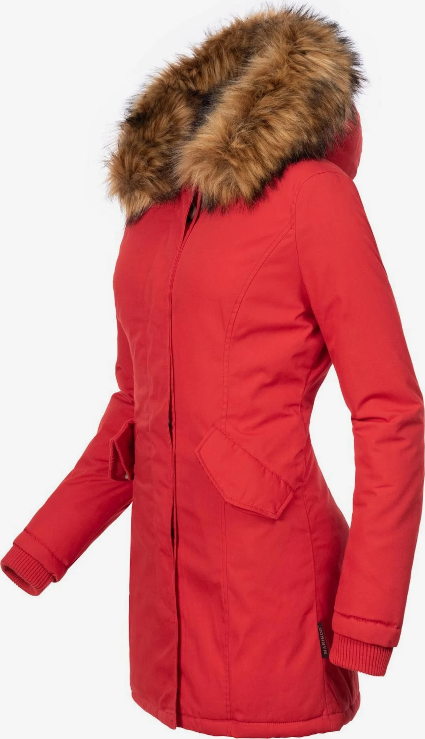 Marikoo Parkas Winterparka Karmaa Dames Rood 2 Marikoo Parkas Winterparka Karmaa Dames Rood - Afbeelding 2