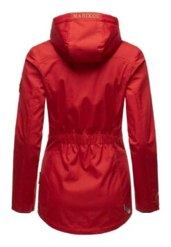 Marikoo Babetaa - Parka - Cherry Red -Marikoo Verkoopwinkel 78dd309483214be2bf04ca4339e9f4ea
