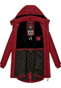 Marikoo Kamii - Winterjas - Blood Red -Marikoo Verkoopwinkel 79a9435a11a84381b25537d8687cd4ae