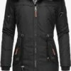 Marikoo Parkas Winterparka Kamii Dames Zwart