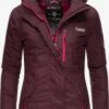 Marikoo Outdoor Jassen Functionele Jas Rabeaa Dames Bourgogne
