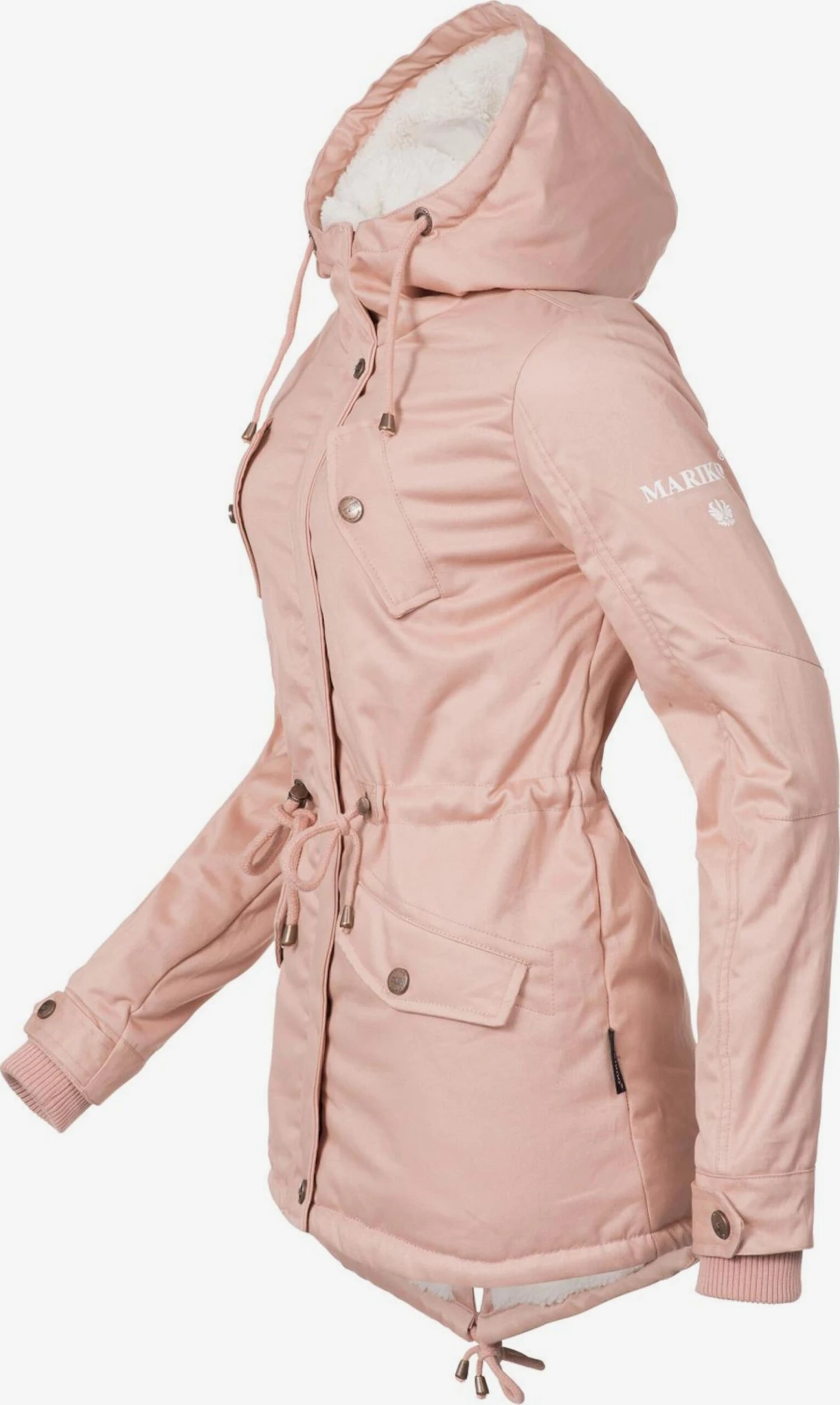 Marikoo Winterjassen Winterjas Manolya Dames Rosa 3 Marikoo Winterjassen Winterjas Manolya Dames Rosa - Afbeelding 3