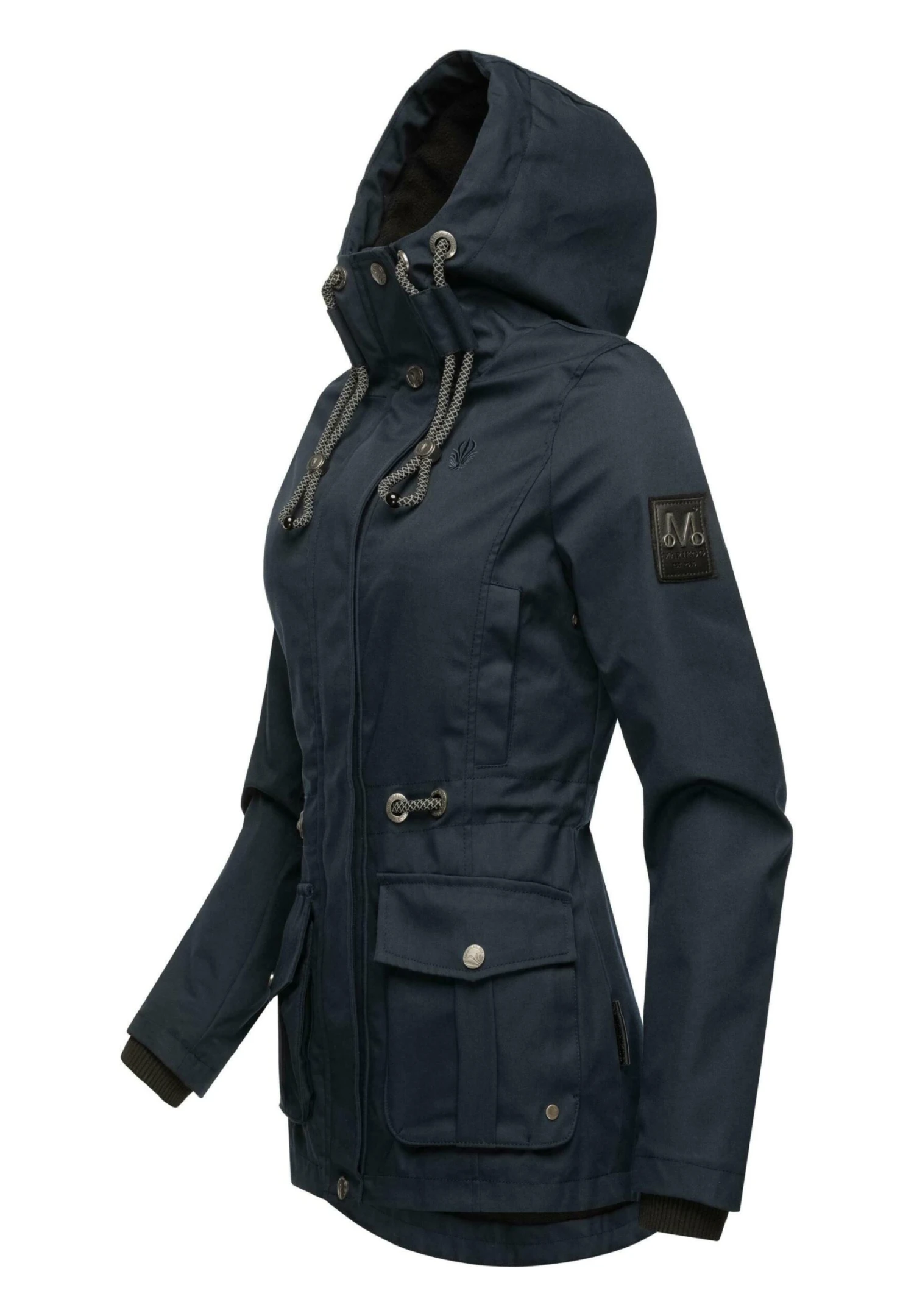 Marikoo Babetaa- Parka - Dark Blue 2 Marikoo Babetaa- Parka - Dark Blue - Afbeelding 2