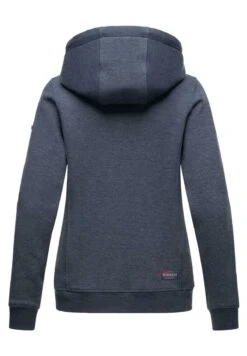 Marikoo Setsunaa - Sweater Met Rits - Dustybluemelange -Marikoo Verkoopwinkel 812c58f7aac940bca712708c495f5322