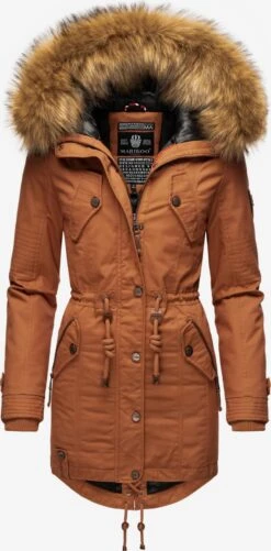Marikoo Parkas Winterparka La Viva Dames Bruin