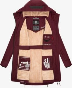 Marikoo Parkas Tussenparka Dames Bordeaux -Marikoo Verkoopwinkel 8f8dc5687dad9b1979af09d09ae3b0fc