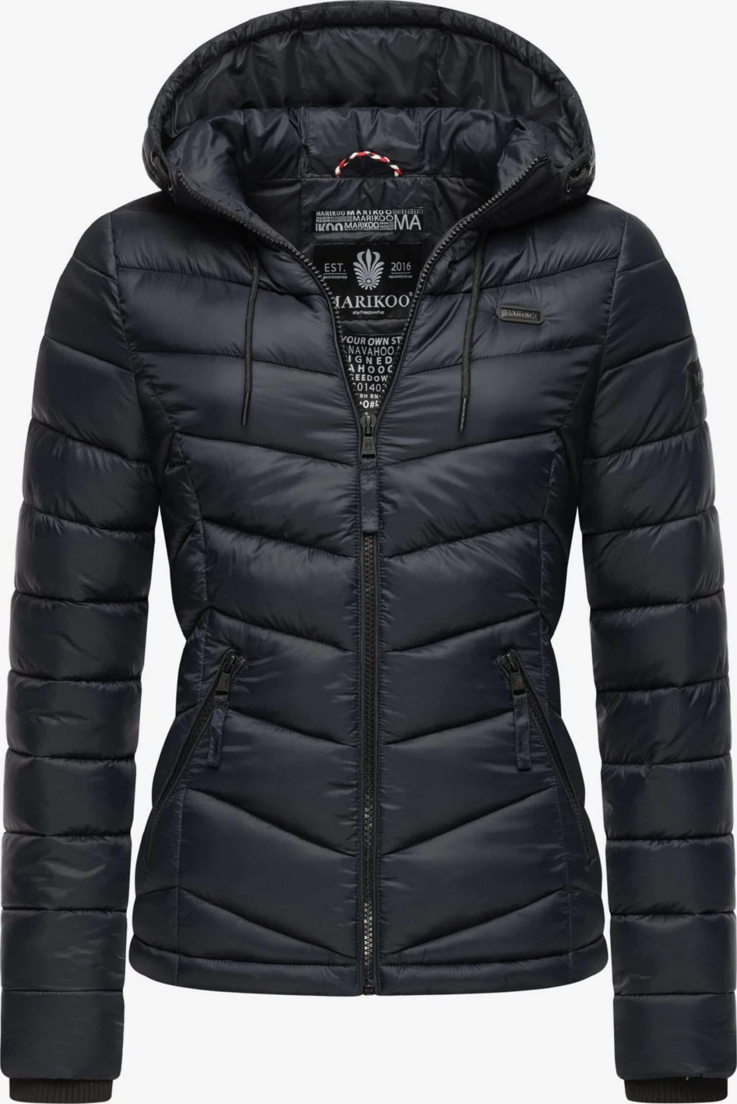 Marikoo Tussenjassen Tussenjas Kuala Dames Navy 1 Marikoo Tussenjassen Tussenjas Kuala Dames Navy