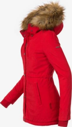 Marikoo Parkas Winterparka Akira Dames Rood -Marikoo Verkoopwinkel 953a0ed27992768441985644d1d8c152