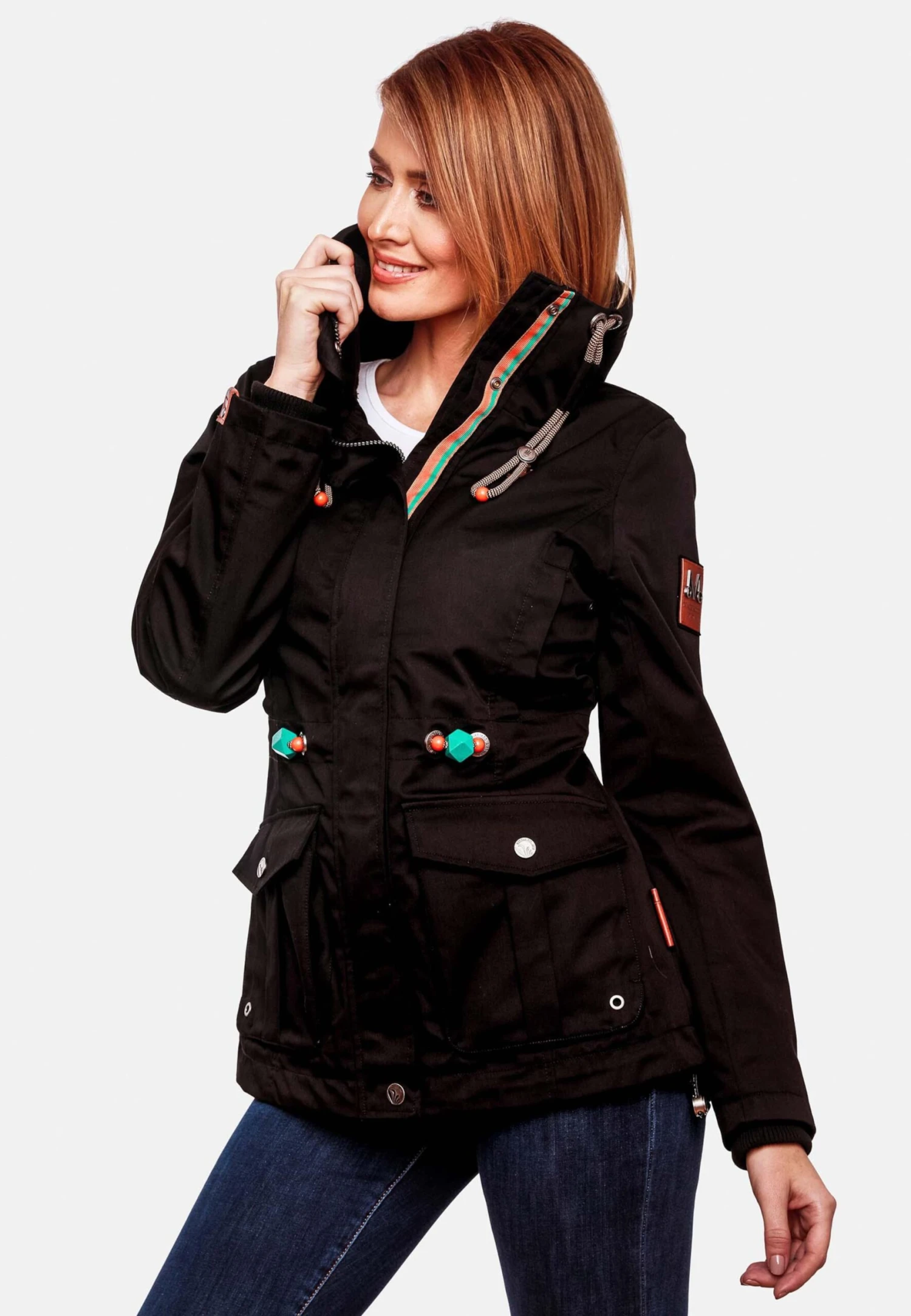 Marikoo Tussenjassen Tussenjas Babetaa Dames Zwart 6 Marikoo Tussenjassen Tussenjas Babetaa Dames Zwart - Afbeelding 6